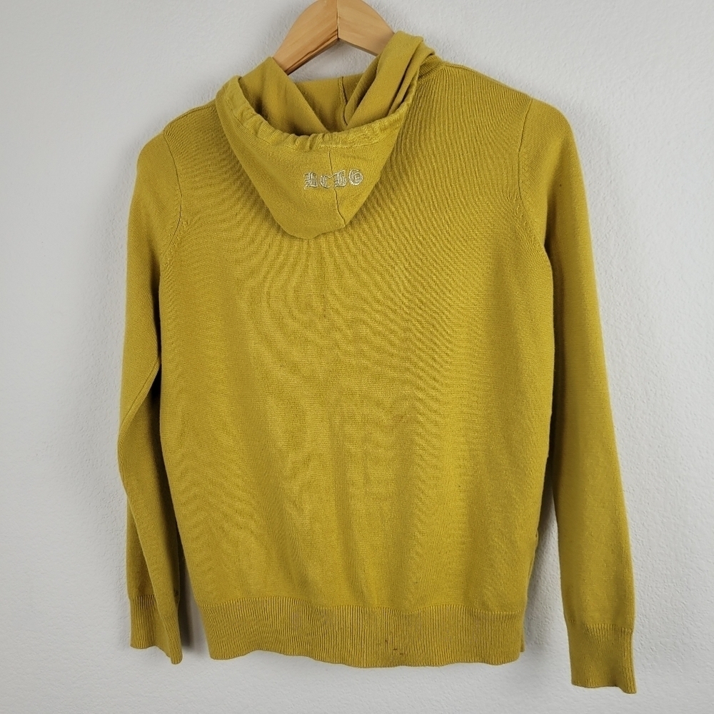 Bcbg vintage 90s embroidered hooded sweater - Picture 9 of 14